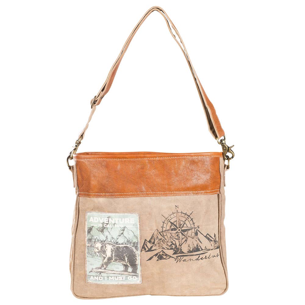 Adventure Is Calling Canvas Bag