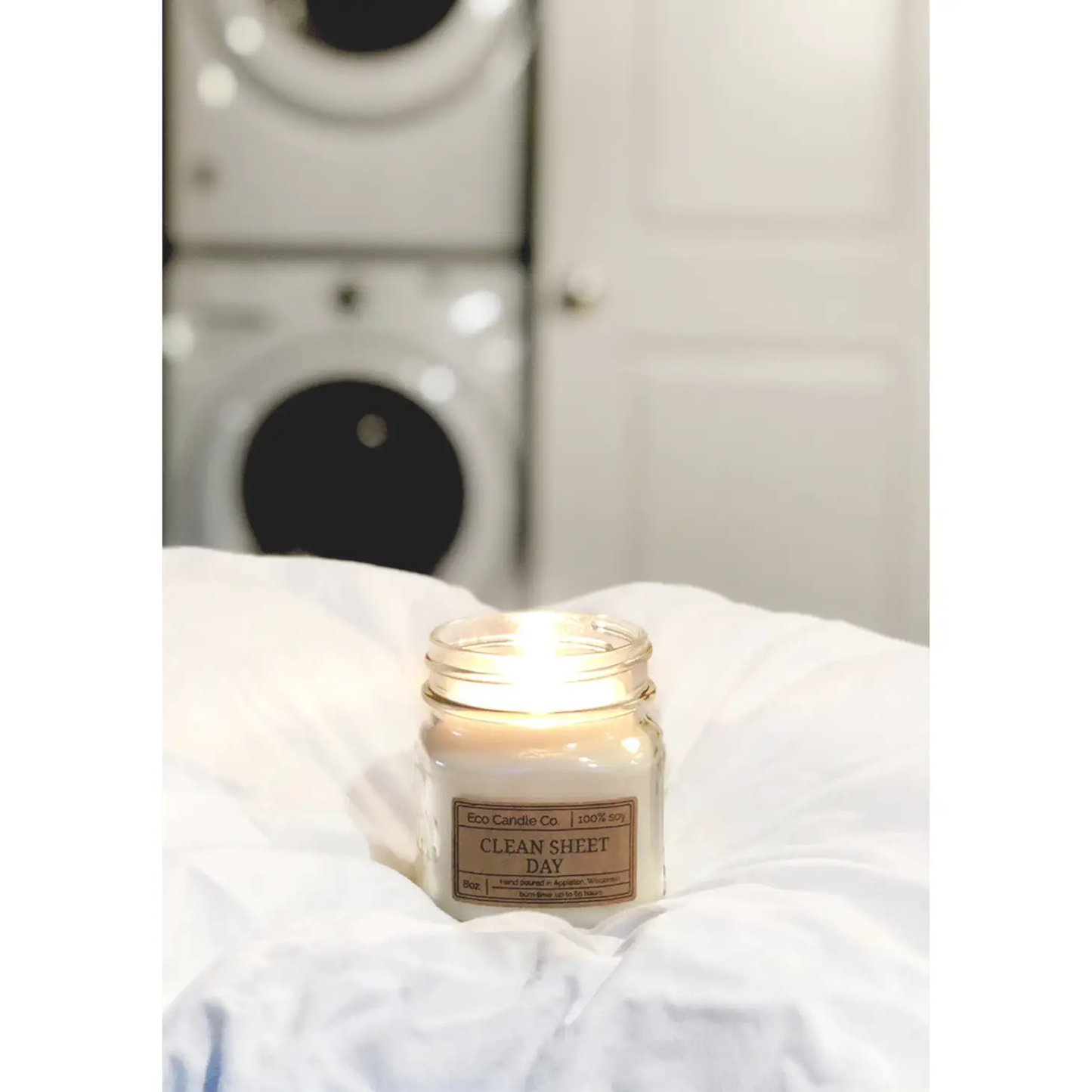 Mason Candle Clean Sheet Day