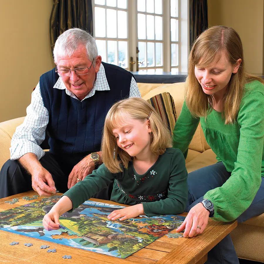 A Family Affair Animal Puzzle 350 pc