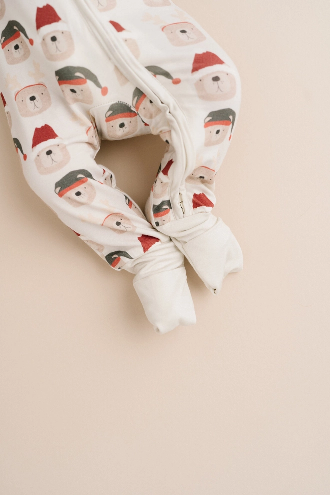 Christmas Bears Bamboo Sleeper