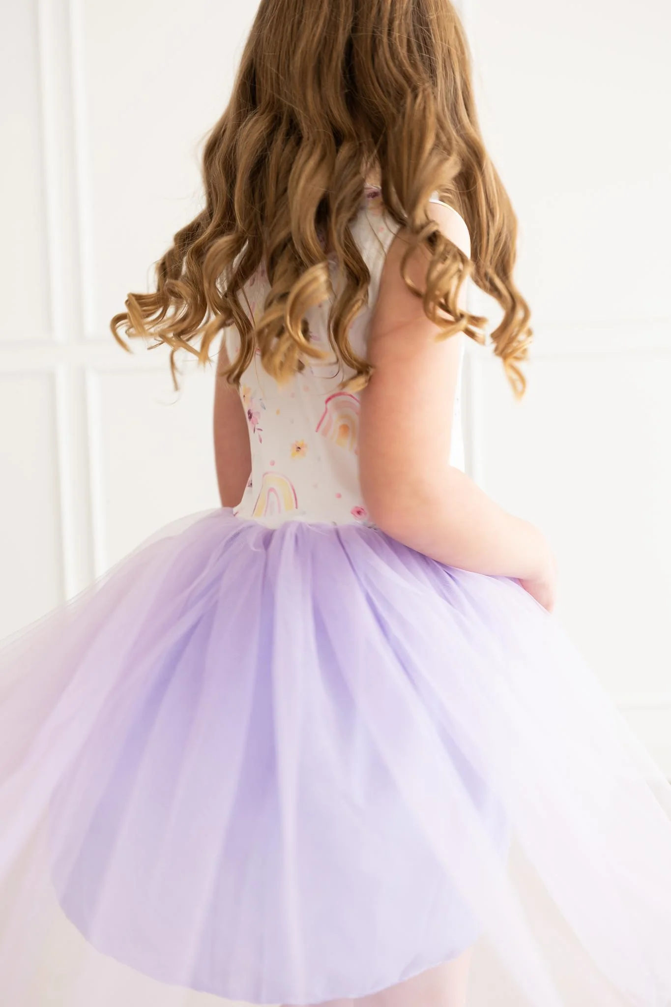 Rainbow Meadows Tutu Dress