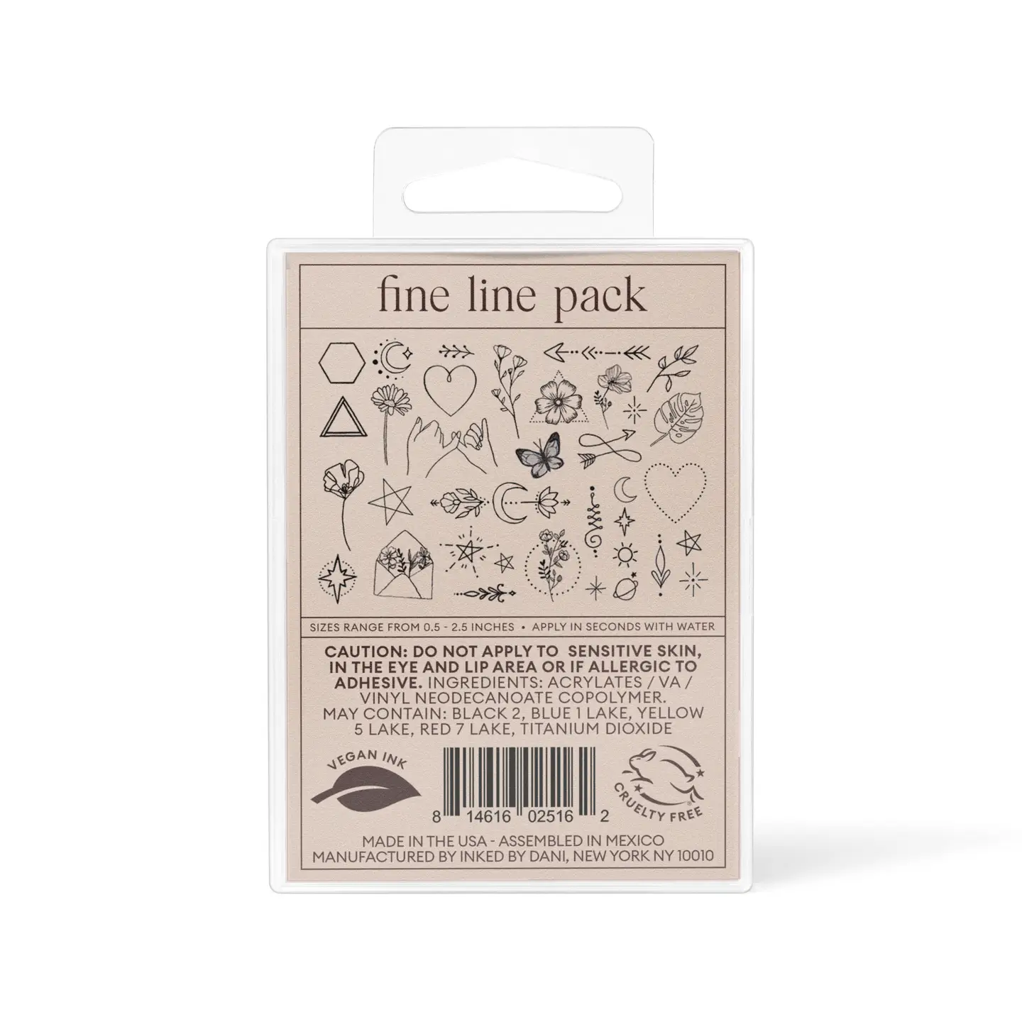 Temporary Tattoo Pack