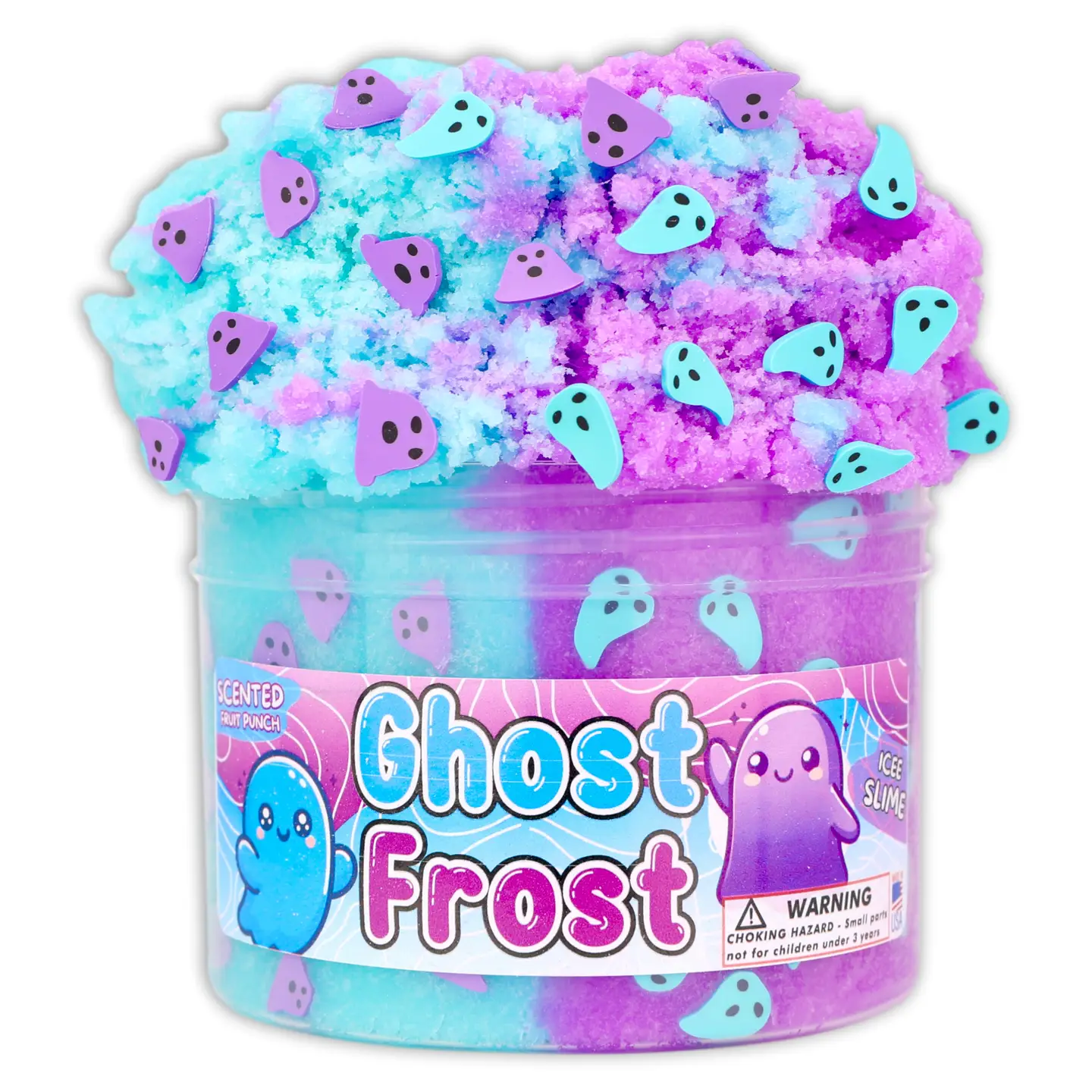 Ghost Frost Halloween Slime