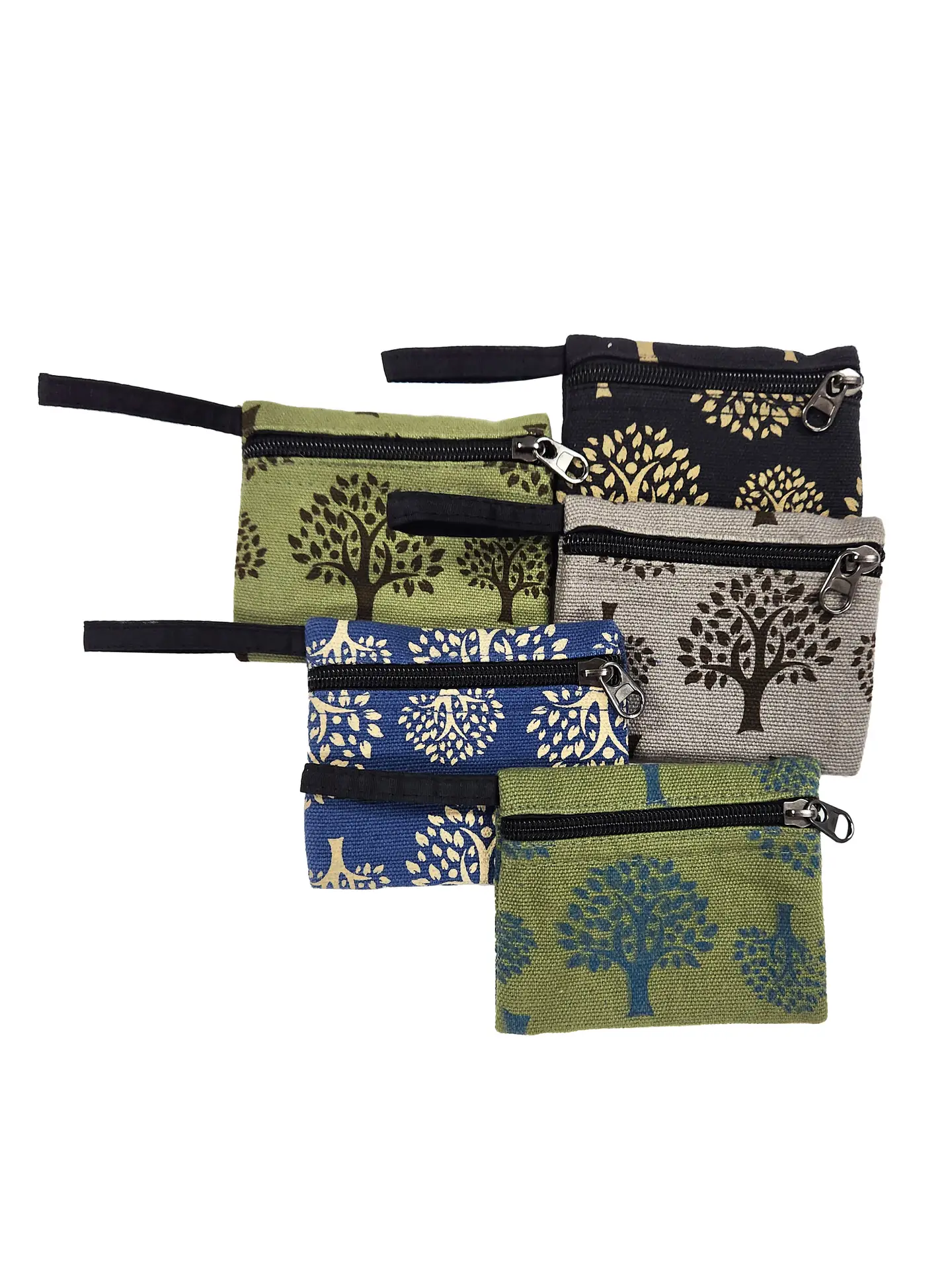 Tree Print Coin Purse