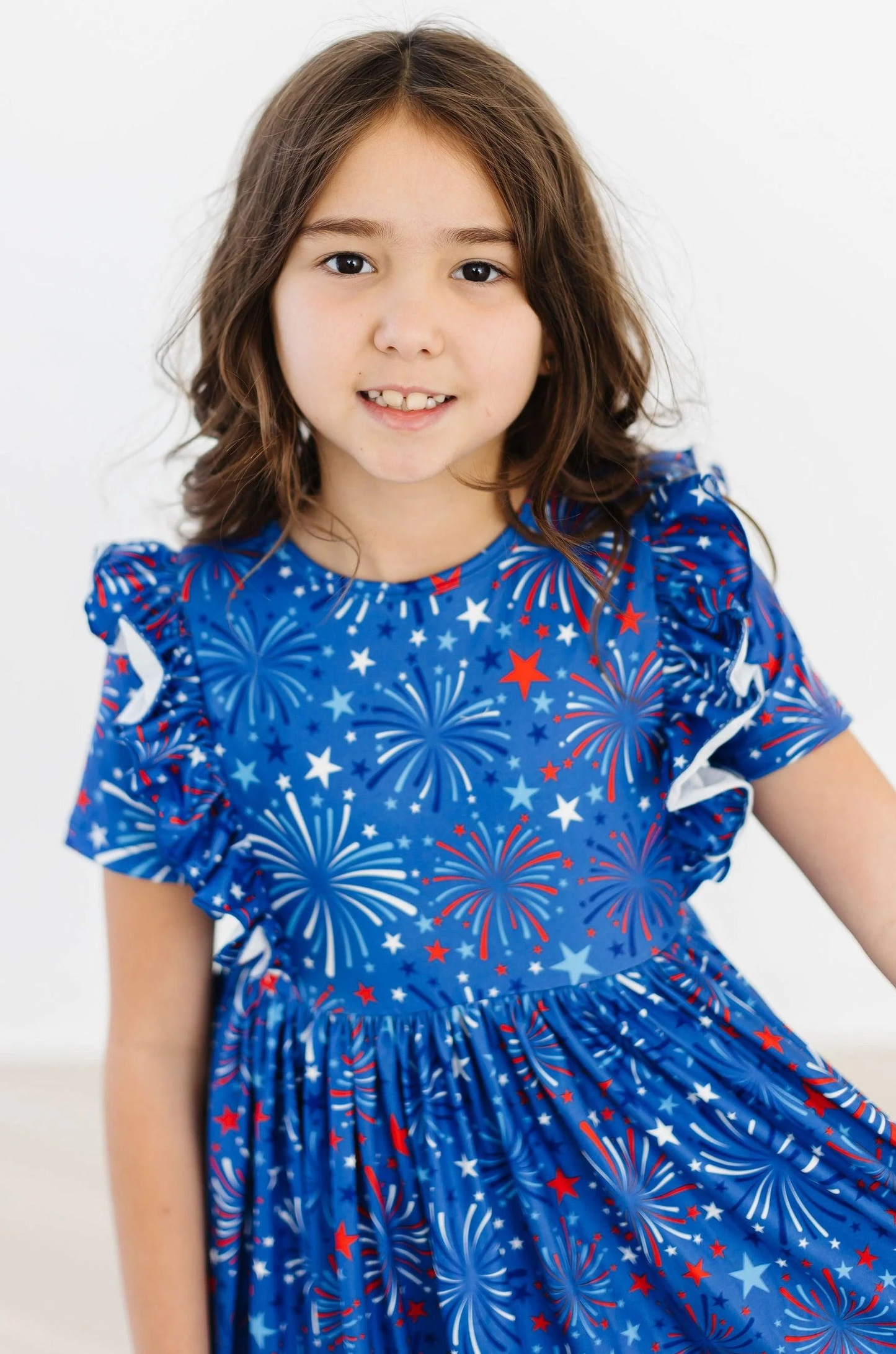Spark-Tacular Girls Twirl Dress