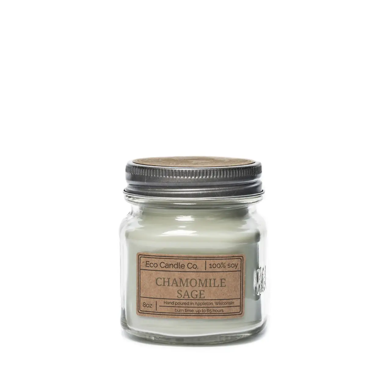 Mason Candle Chamomile Sage