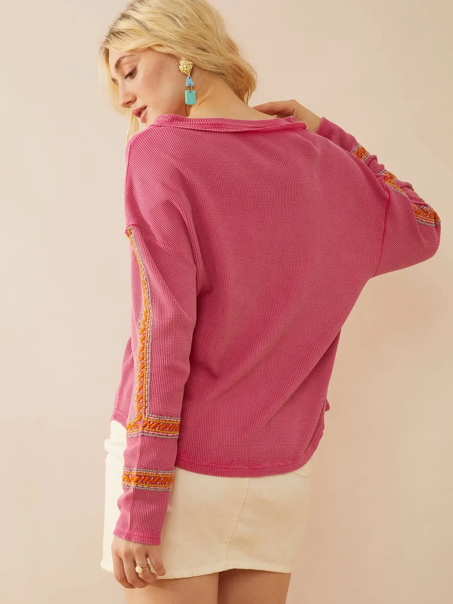 Hadass Floral Embroidered Top