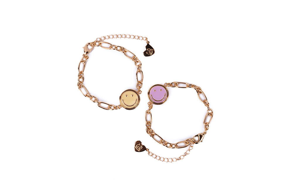 Girls Chic All Smiles Spinner Bracelet