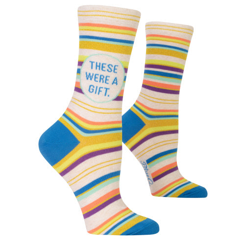 These Were A Gift Crew Socks