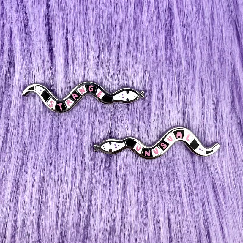 Strange & Unusual Enamel Pin Set
