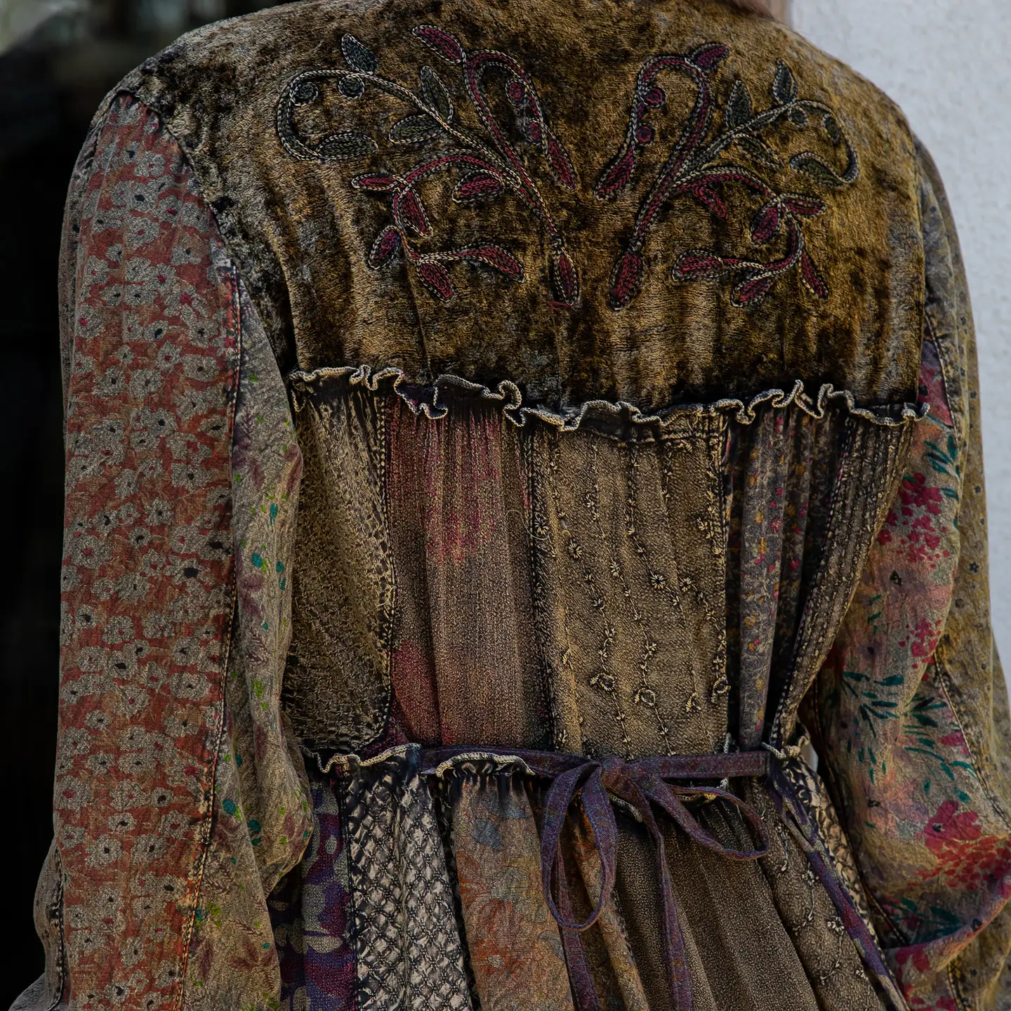 Artisan Embroidered Jhabla Dress