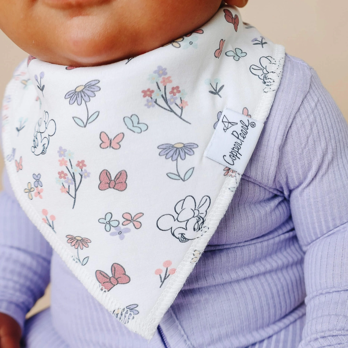 Minnie Mouse Baby Bandana Bib Set 4pk