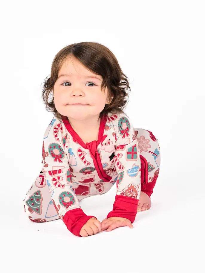 Holiday Milk & Cookies Bamboo Pajamas