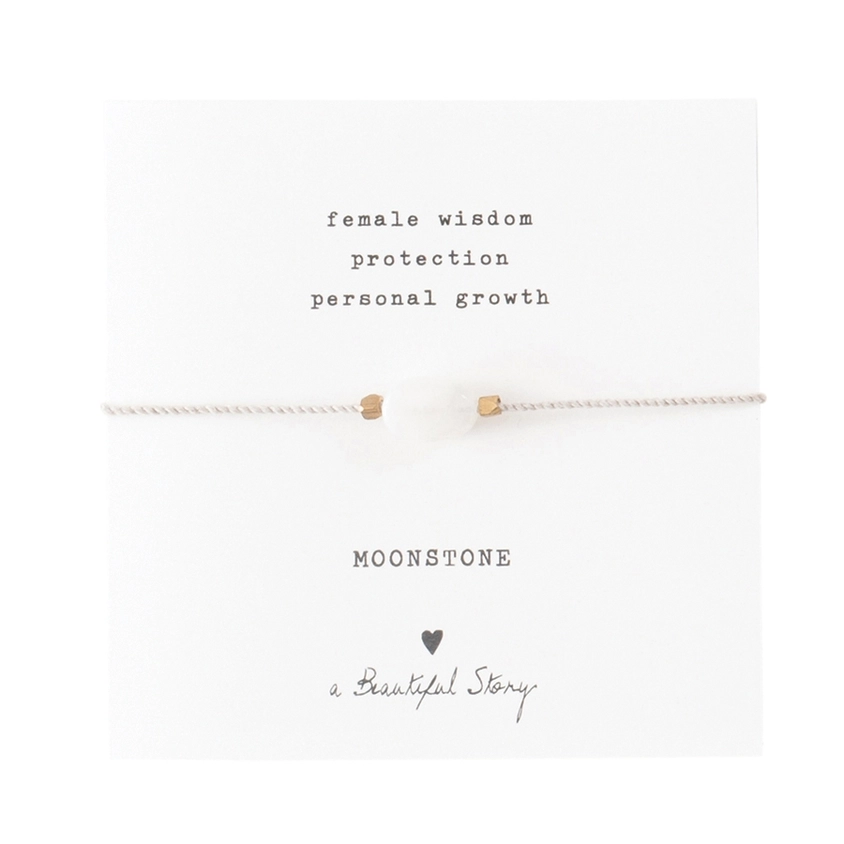 Moonstone Gemstone Bracelet