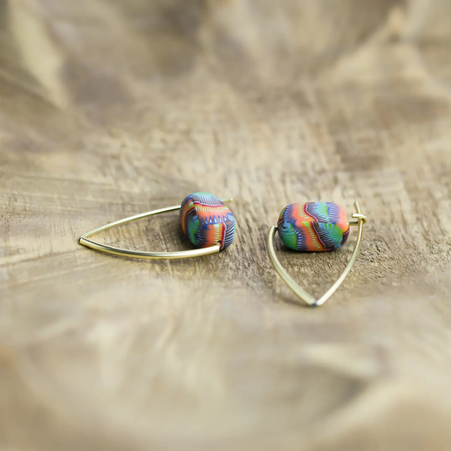 Sedona Sky Triangle Earrings