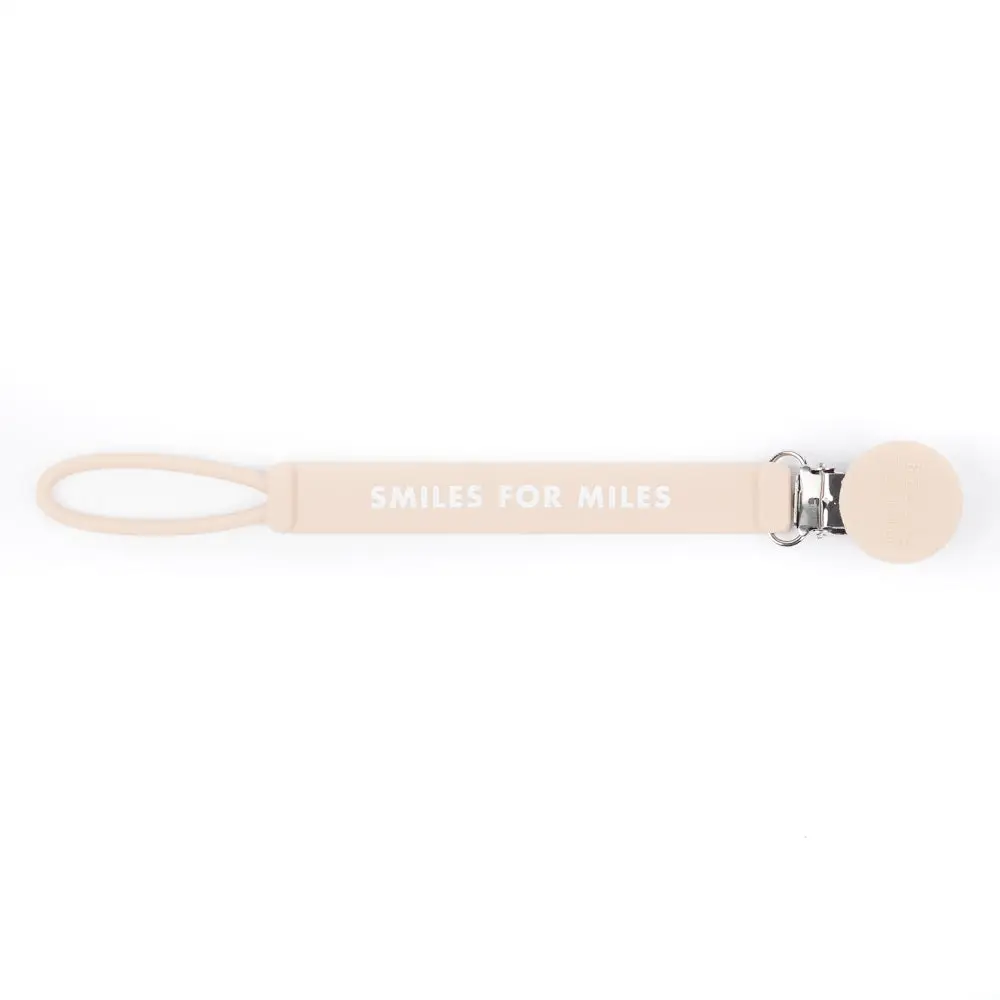 Pacifier Clip - Smiles for Miles