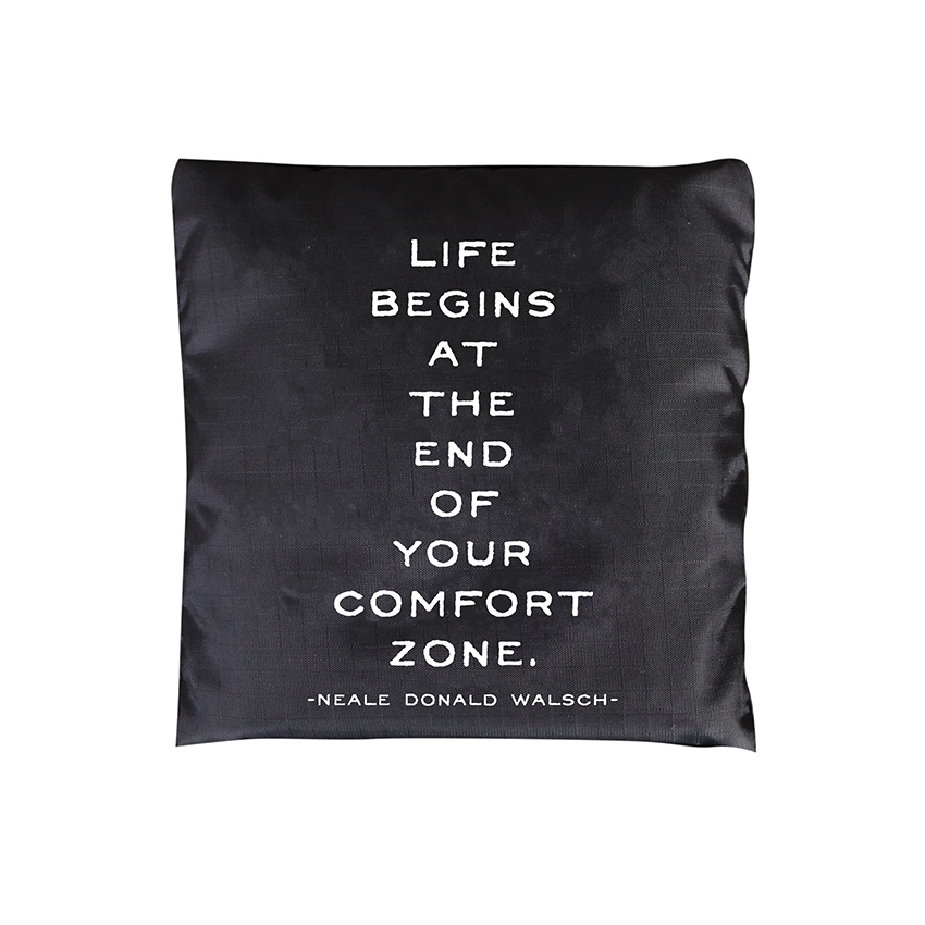 Fold Up Quote Bag - Comfort Zone