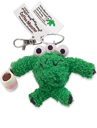 The Coffee Monster String Doll