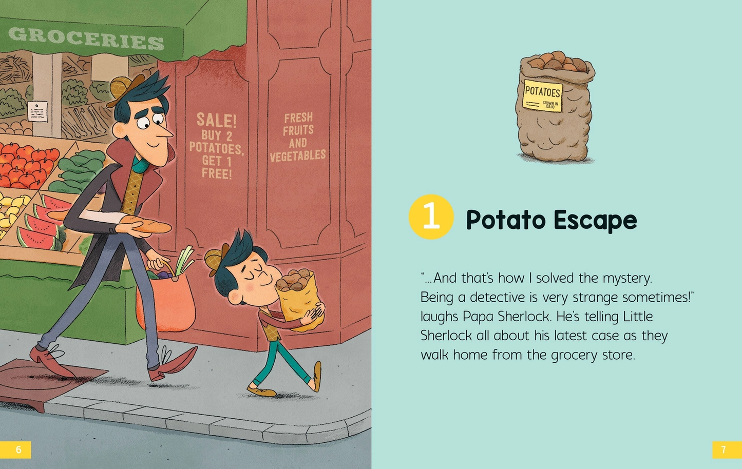 Little Sherlock: The Mystery of the Vanishing Potatoes