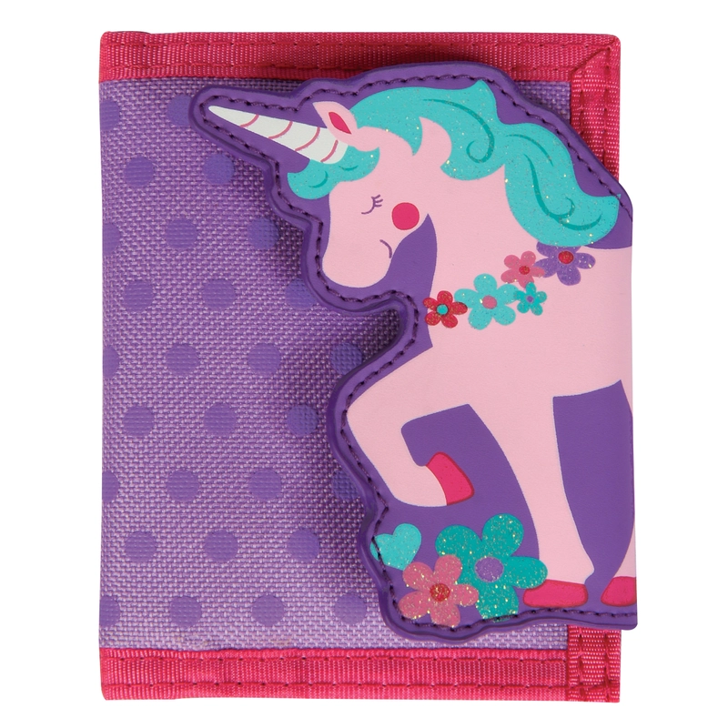 Kids Wallet - Unicorn Purple