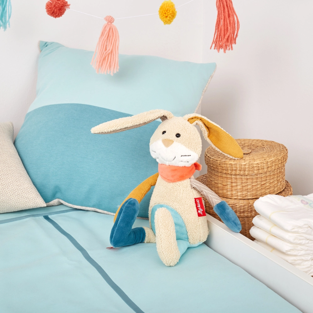 Patchwork Rabbit Plush Toy