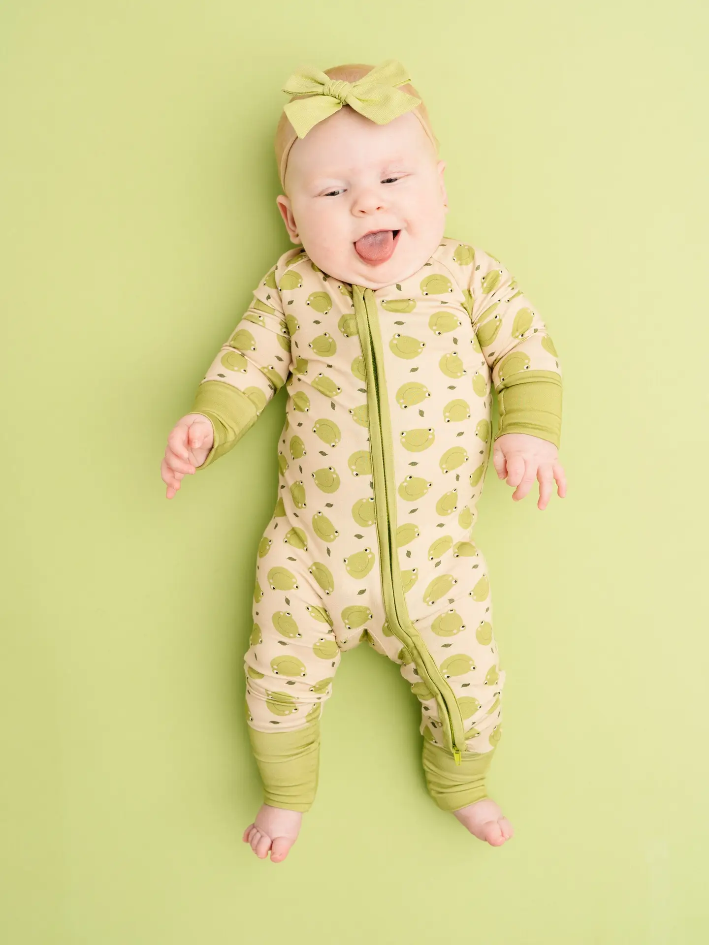 Froggy Friends Bamboo Sleeper