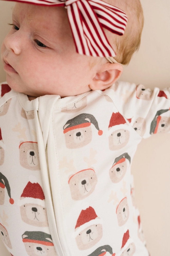 Christmas Bears Bamboo Sleeper