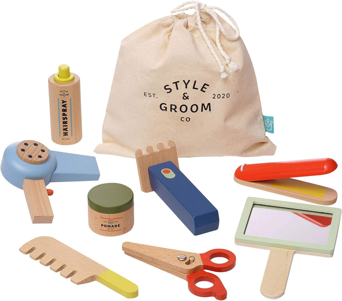 Wooden Style & Groom Play Set