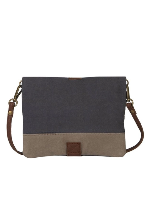 Finley Canvas Fold-Over Crossbody Bag