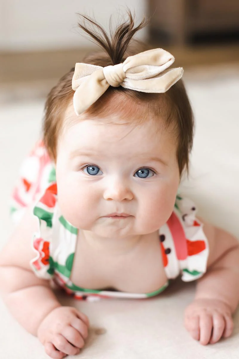 Velvet Bow Hair Clip