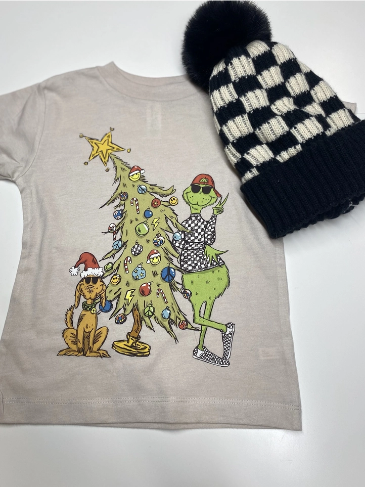 Retro Grinch Kids T-Shirt