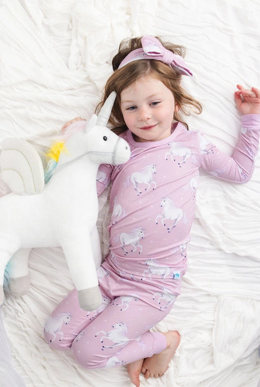 Be YOUnicorn Kids Bamboo Pajamas