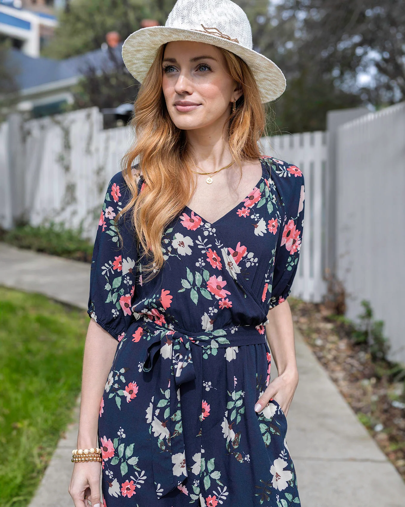 Floral Jumpsuit