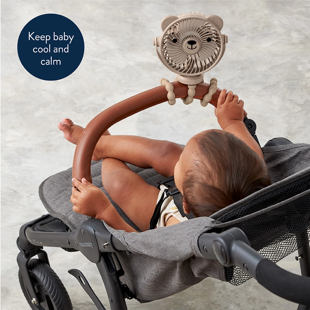 Bear 3-Speed Stroller Fan