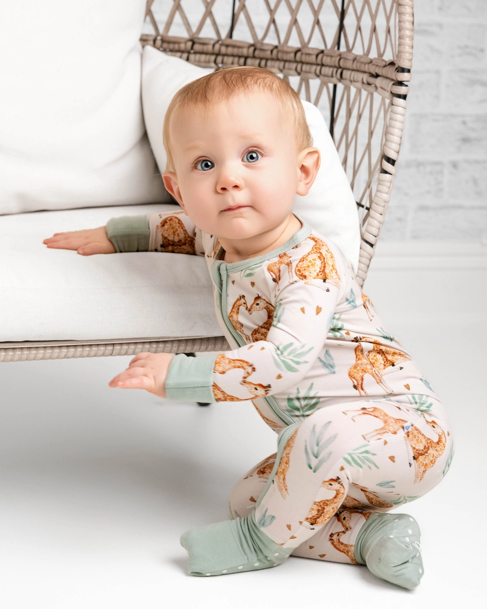 Mother's Love Giraffe Bamboo Sleeper