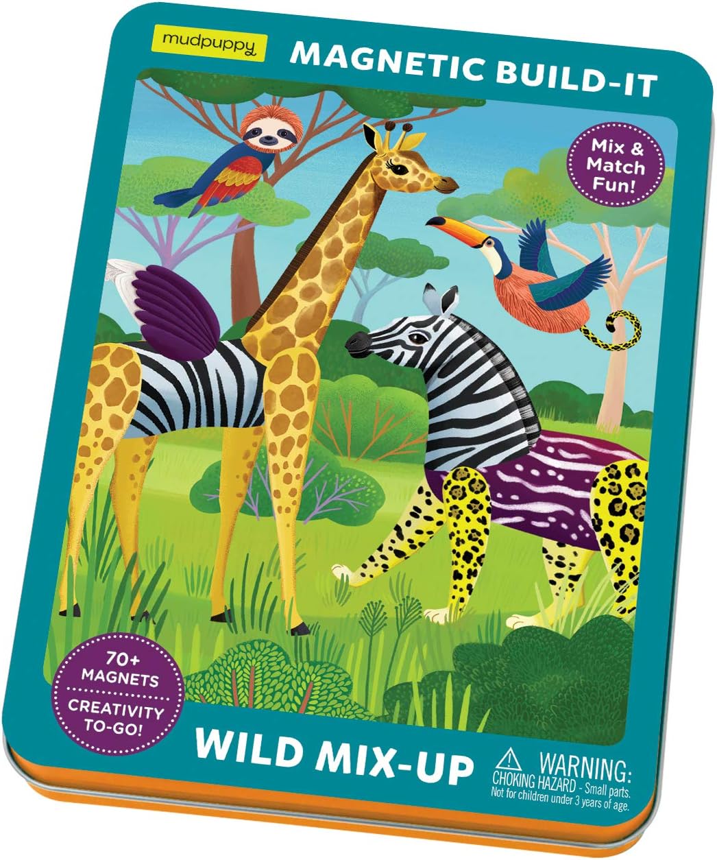 Wild Mix-Up Magnetic Bulid It
