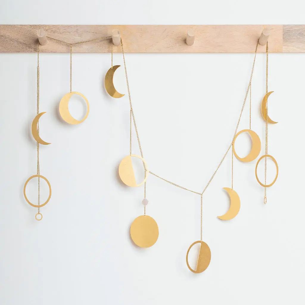 Metal Garland Moon Phase