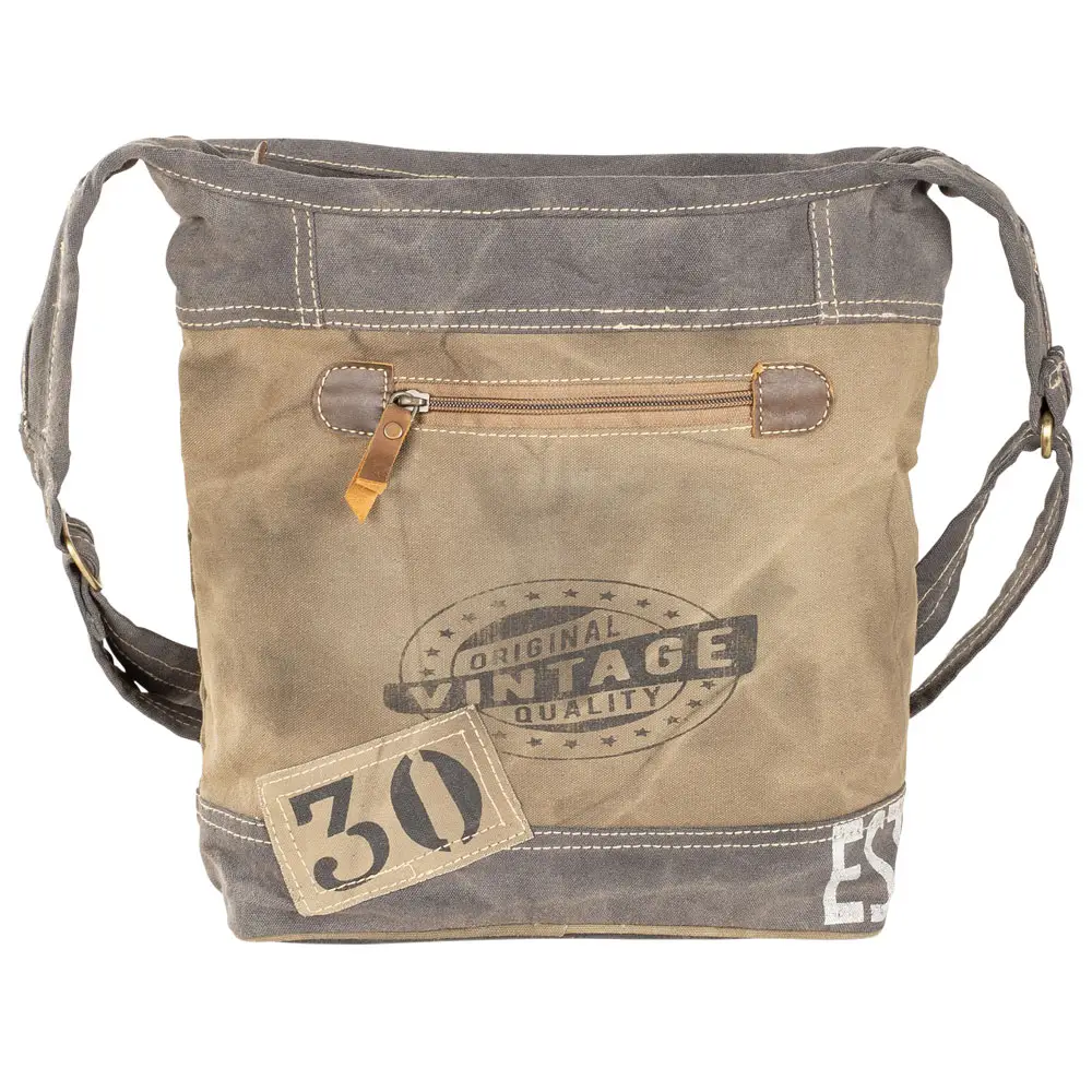 Mountain Adventure Canvas Bag