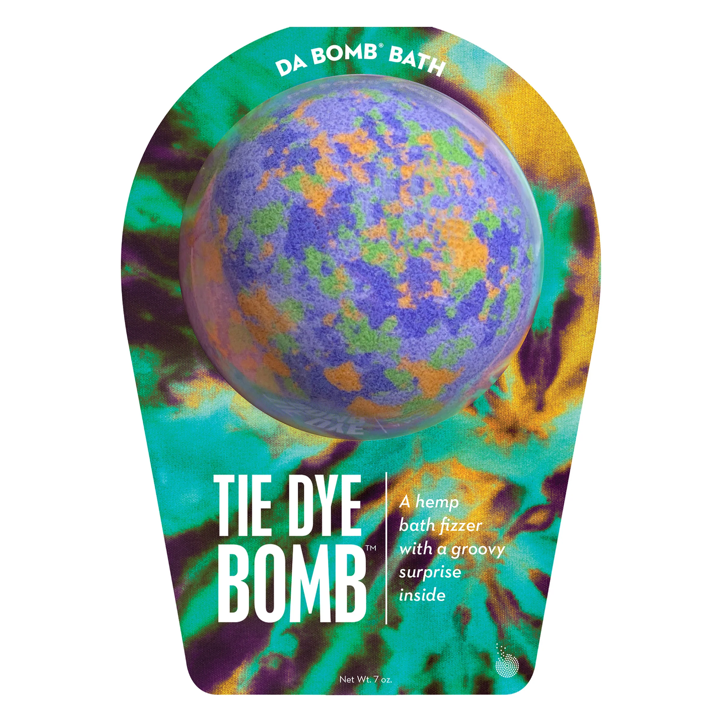 Bath Fizzer - Tie Dye Purple