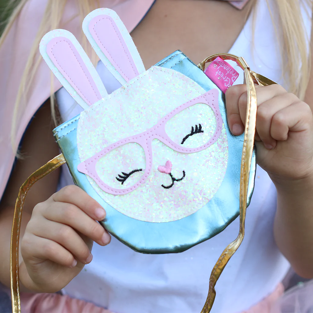 Girls Funny Bunny Petite Purse