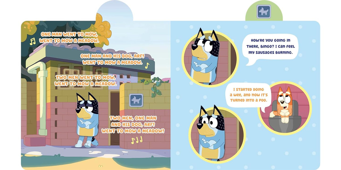 Bluey + Bingo's Book of Sings Things Board Book