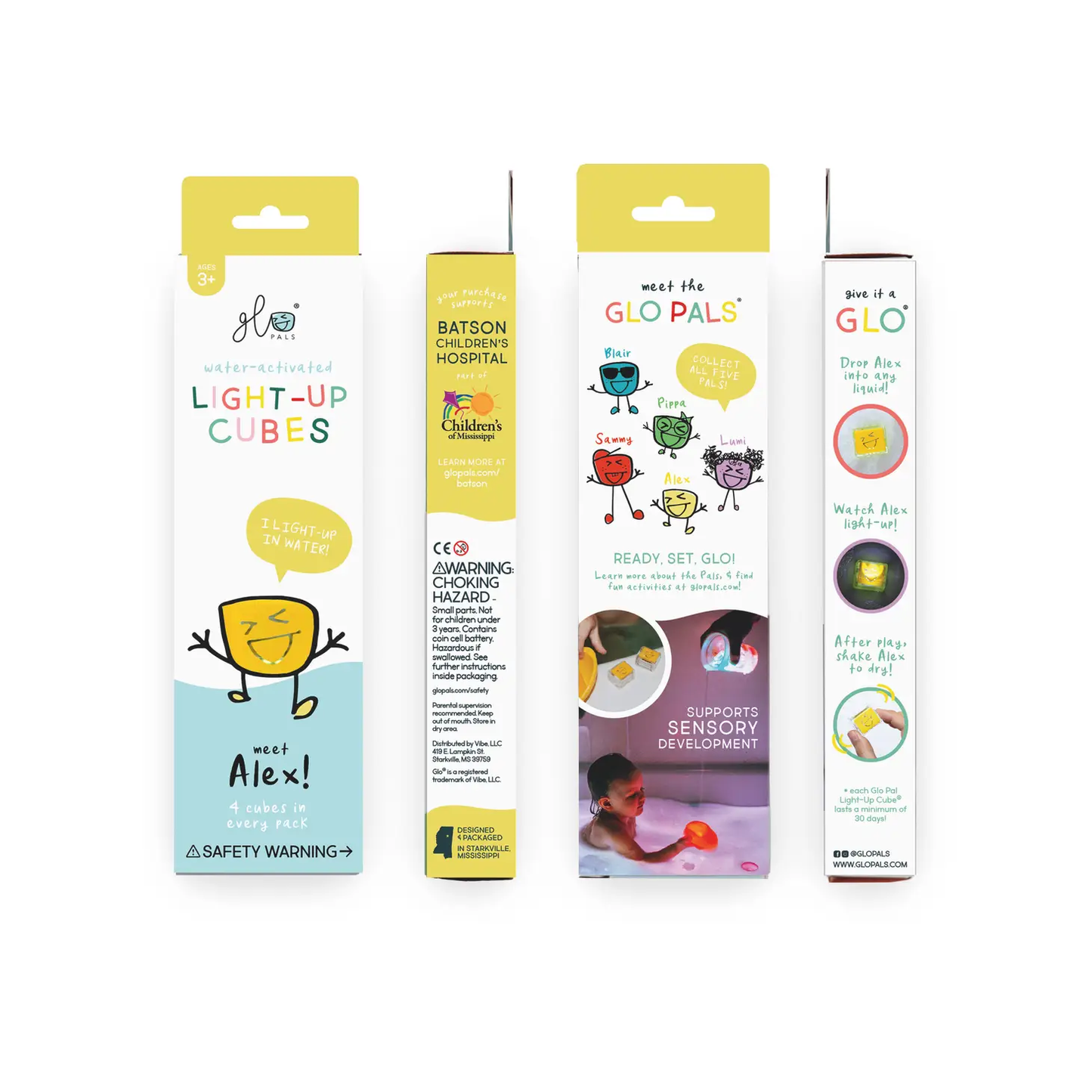 Yellow Glo Bath Cubes