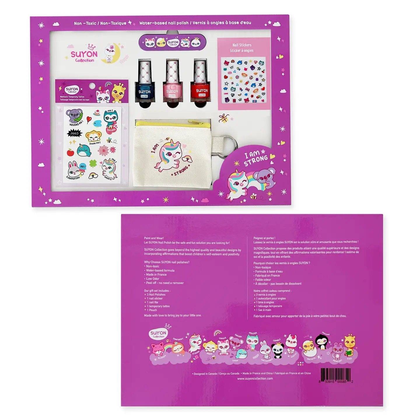 Girls Nail Polish Gift Set