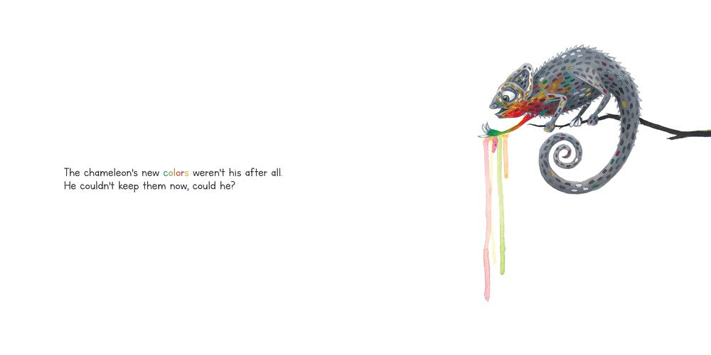 The Chameleon's True Colors Book
