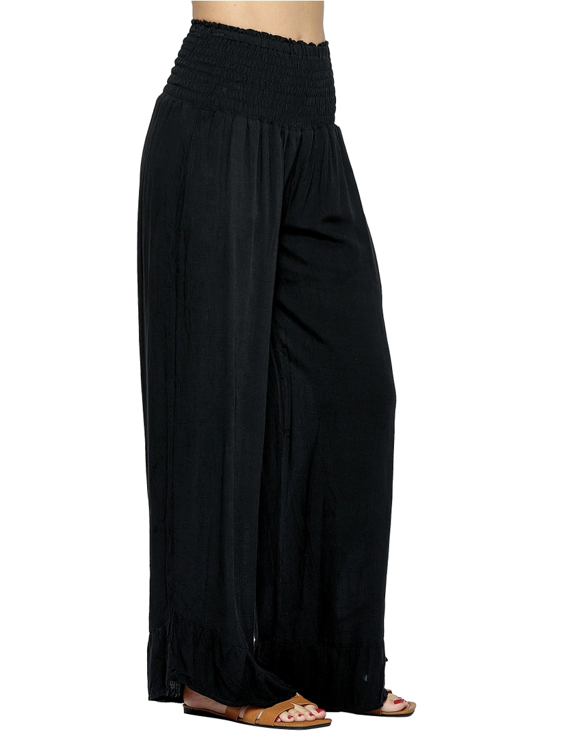 Loose Fit Mock Waist Pants