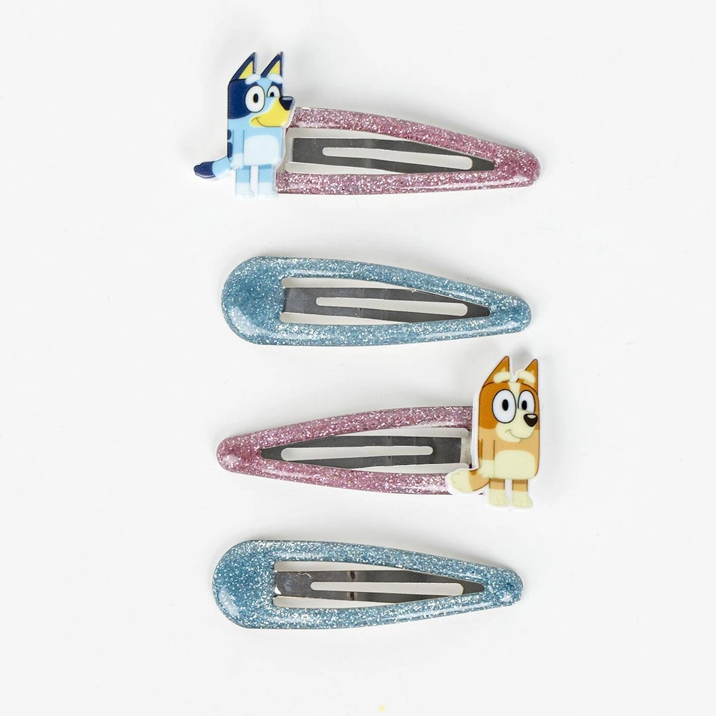 Bluey Hair Clips 4pk