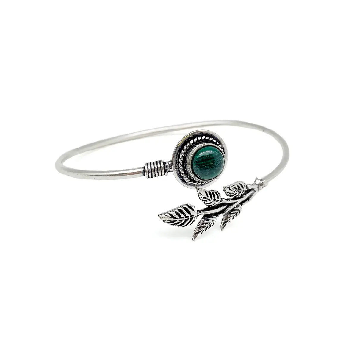 Tanvi Cuff Bracelet Silver Bangle