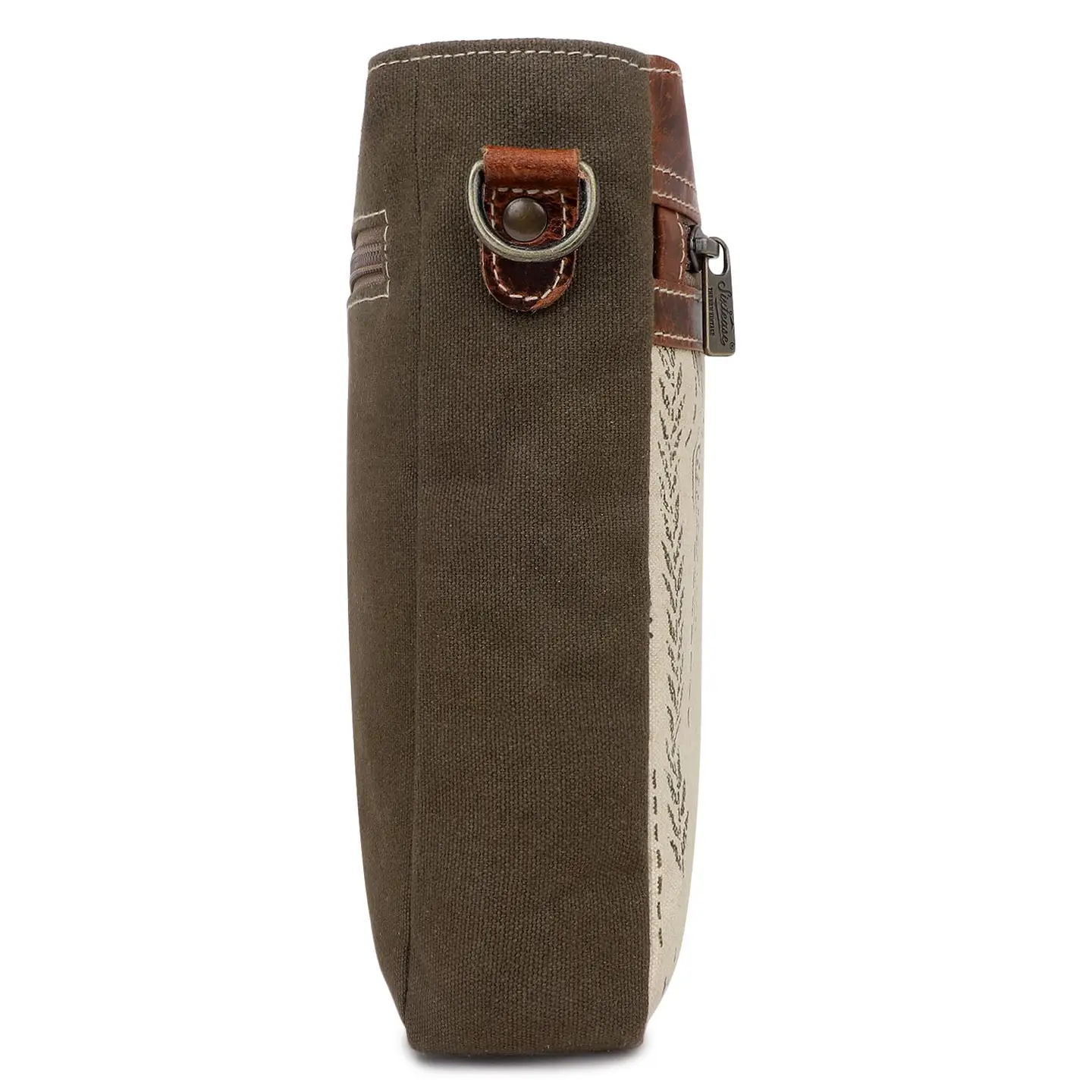 Women's Square Crossbody Bag - Fine Lines
