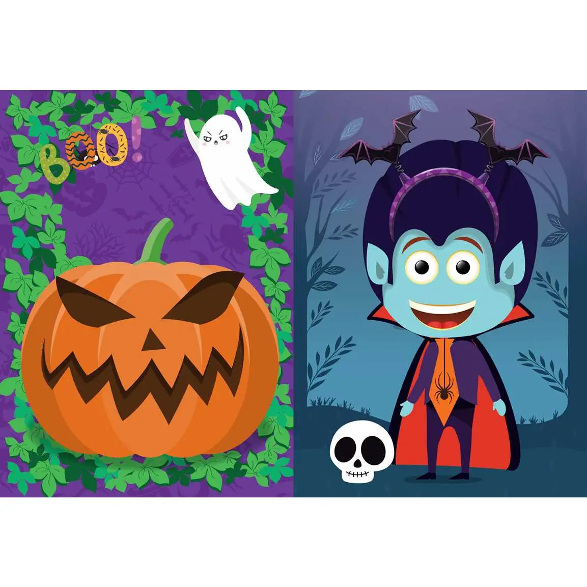 Super Silly Stickers: Halloween Book