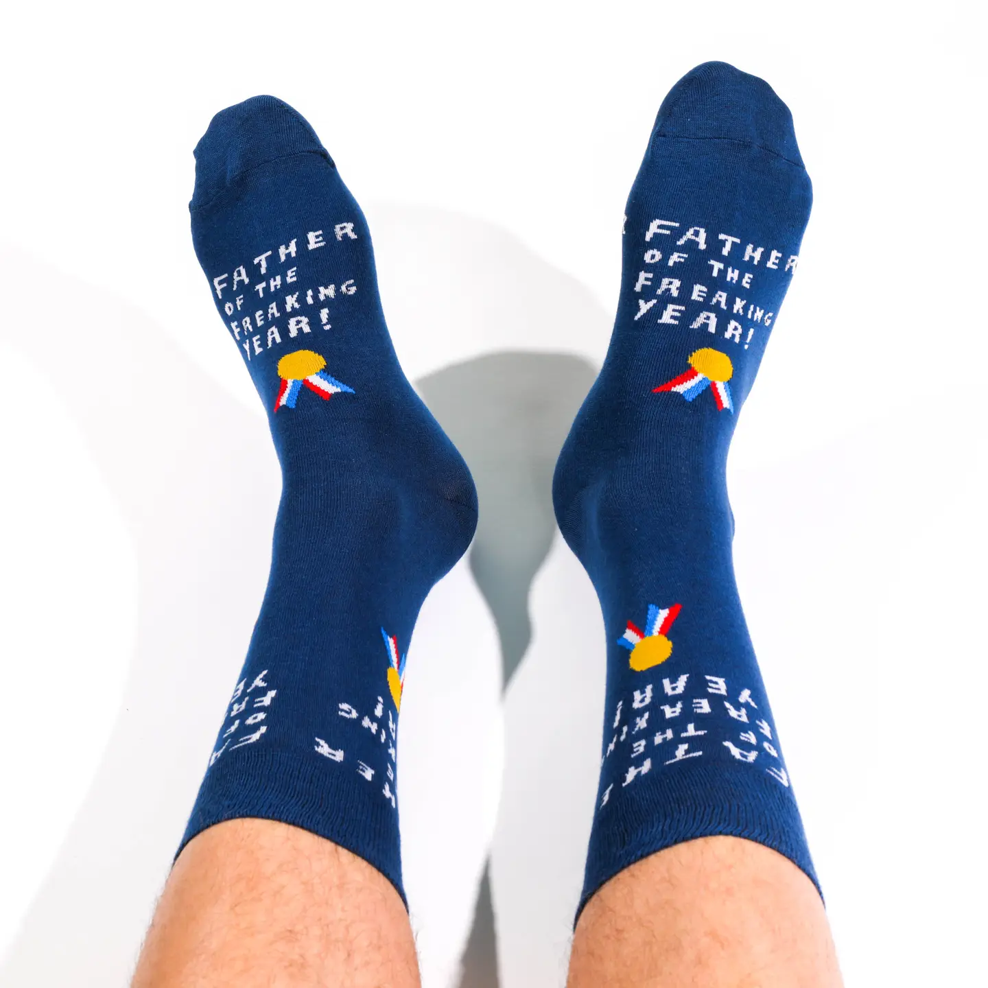 Father of the Freakin Year Socks